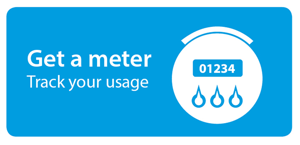 Graphic stating "get a meter"