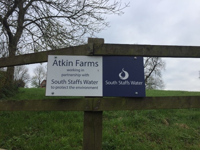 Atkins Farm sign