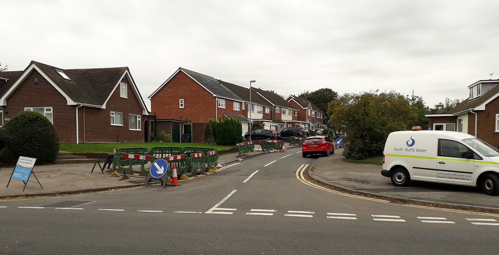 Photo of progress in Aldridge