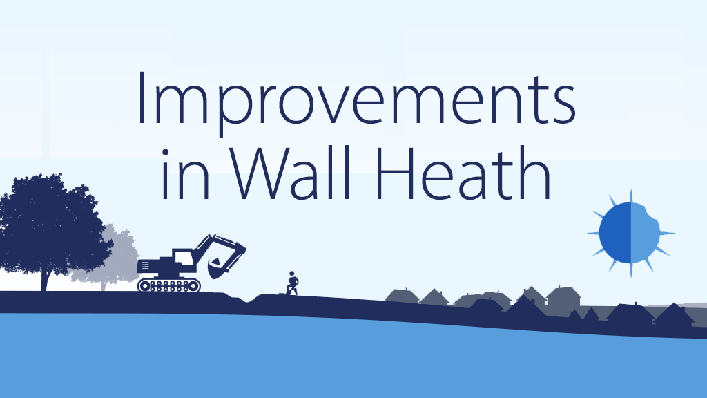 Graphic stating "Improvements in Wall Heath"