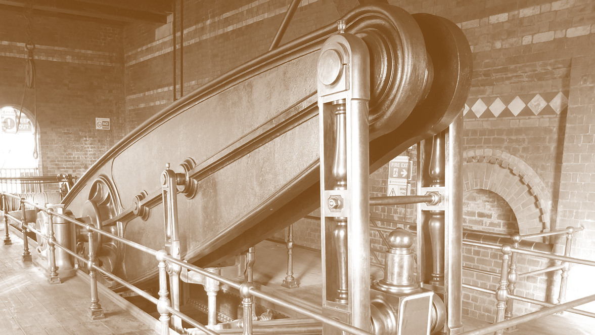 Photo of the Cornish Beam engine