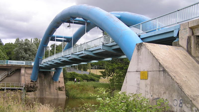 Waterworks bridge over the River Severn. Credit: Kevin Skidmore