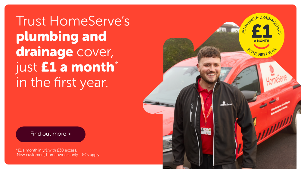 HomeServe, £1 offer a month in first year.